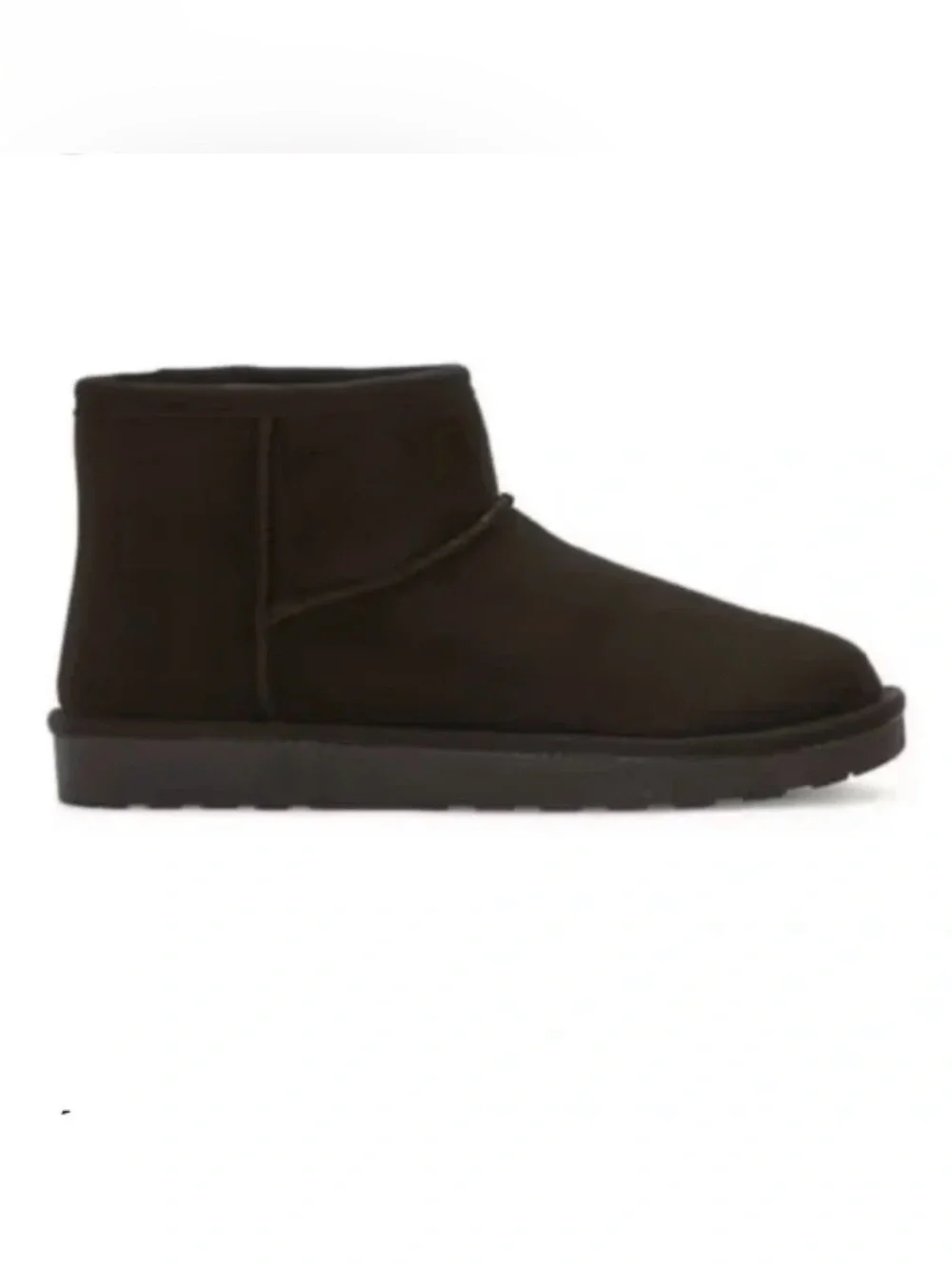 Arizona Jean Company Short Boot in Dark Brown Suede